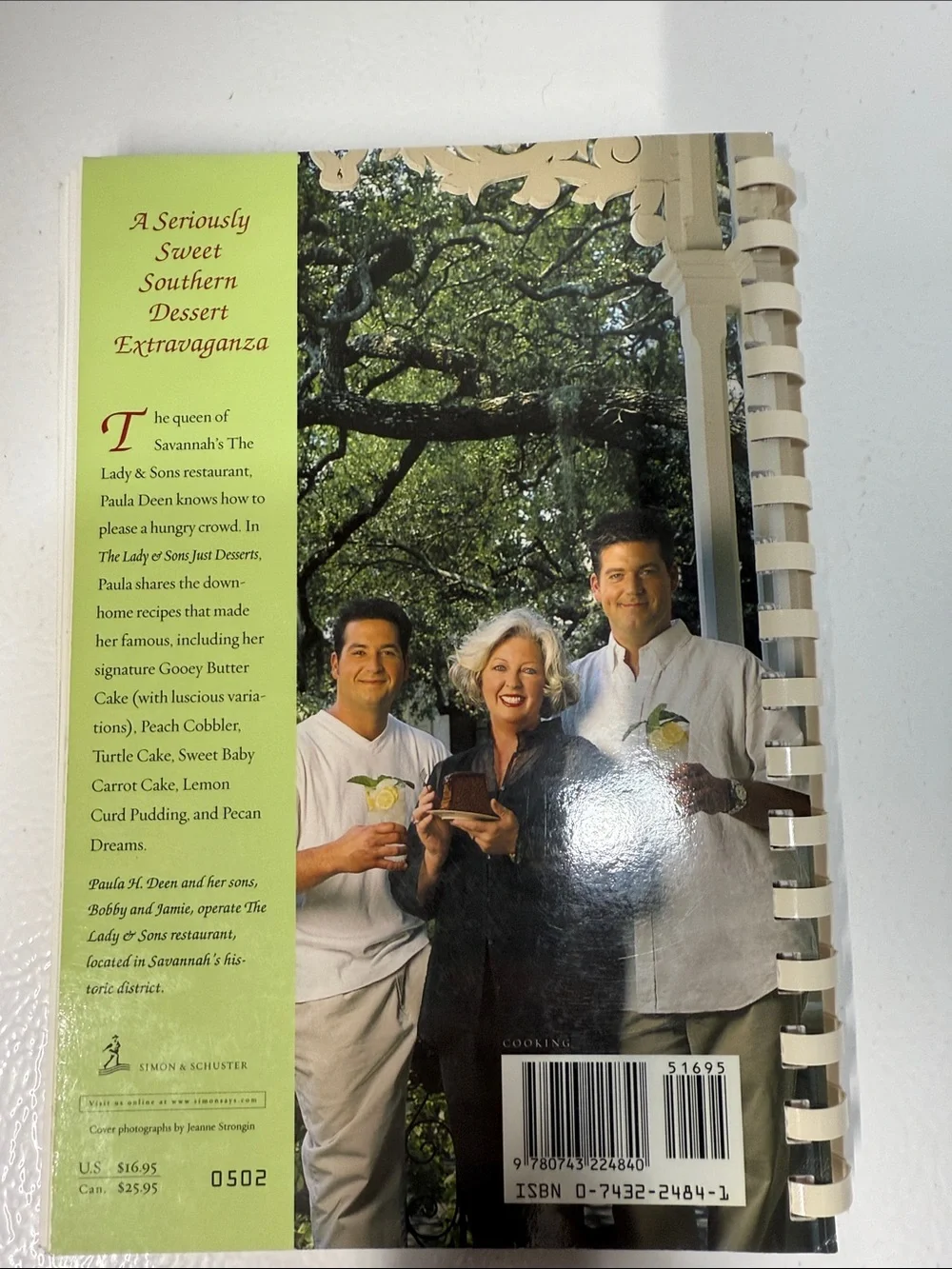 Paula H. Deen The Lady & Sons Cookbook Set